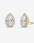 Pear Stud Earrings